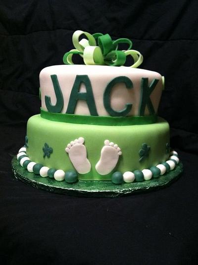 One lucky baby - Cake by Kristen