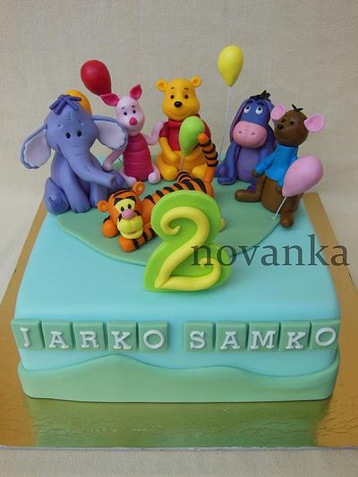 Pooh and friends - Cake by Novanka