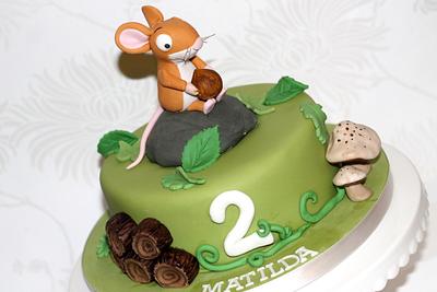 The Gruffalo Mouse cake - Cake by Zoe's Fancy Cakes