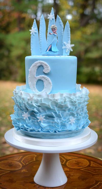 Another Frozen Cake - Cake by Elisabeth Palatiello