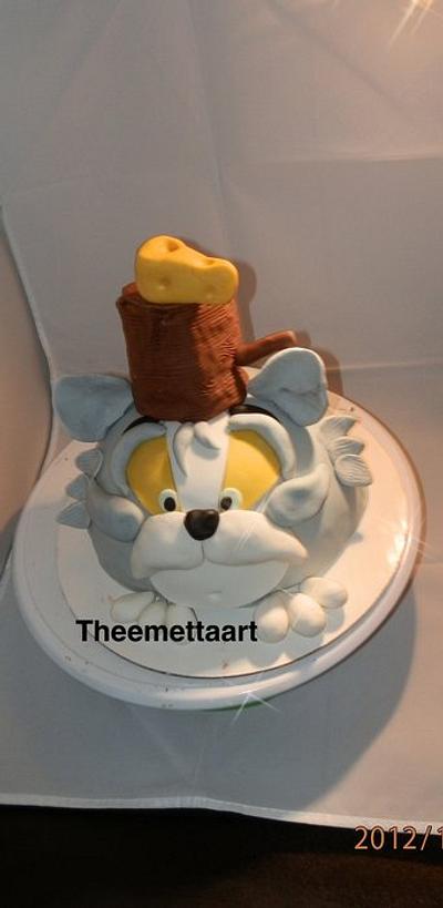 Tom and Jerry cake - Cake by Blueeyedcakegirl