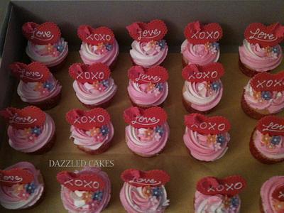 Valentines day cupcakes - Cake by Memona Khalid