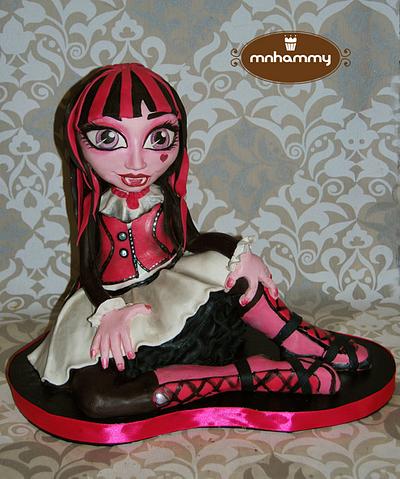 Draculaura -  Monster High - Cake by Mnhammy by Sofia Salvador