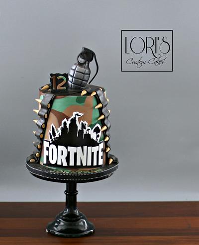 Fortnite - Cake by Lori Mahoney (Lori's Custom Cakes) 