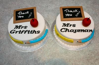 Thank You Teachers - Cake by Sweet_Tooth
