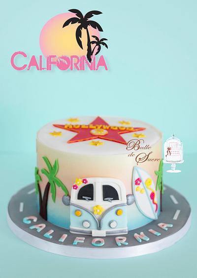 California Birthday Cake - Cake by Bulle de Sucre