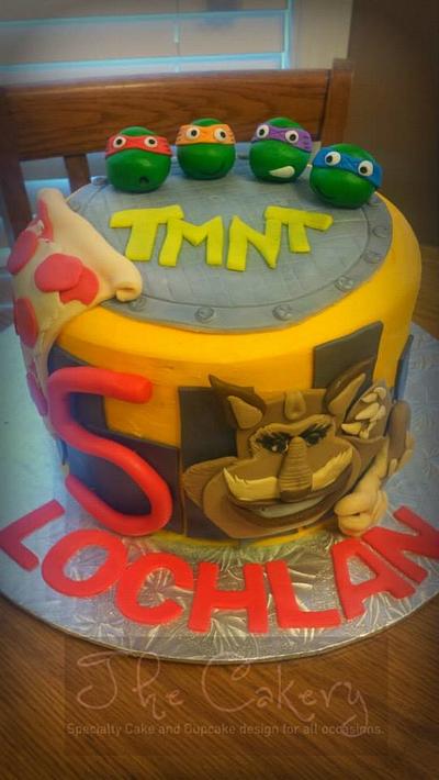 TMNT - Cake by The Cakery 