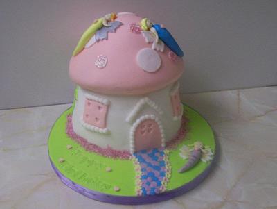 fairy house cake - Cake by cupcakes of salisbury