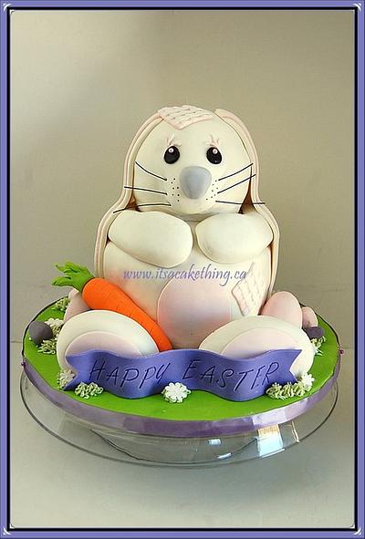 Easter Bunny Cake  - Cake by It's a Cake Thing 