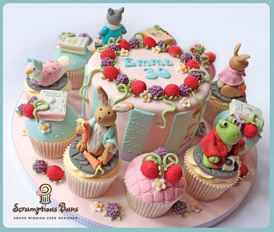 Big Cake Little Cakes : Beatrix Potter - Cake by Scrumptious Buns