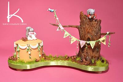 Featured in Cake Central Magazine, Beatrix Potter - Cake by Kara Andretta - Kara's Couture Cakes