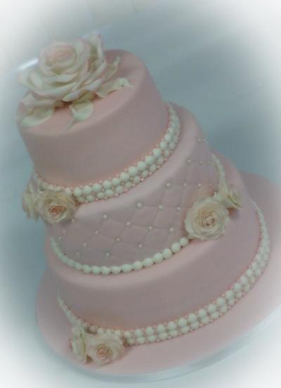 Wedding Cake - Cake by KimsSweetyCakes