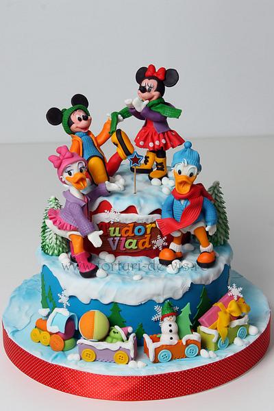 Mickey Mouse Cake - Cake by Viorica Dinu