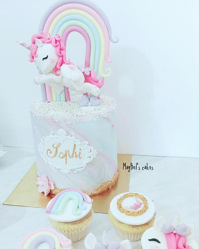 Alicorn cake  - Cake by MayBel's cakes