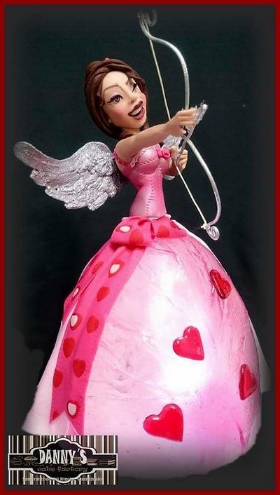 Cupid has arrived!!! - Cake by daniela cabrera 