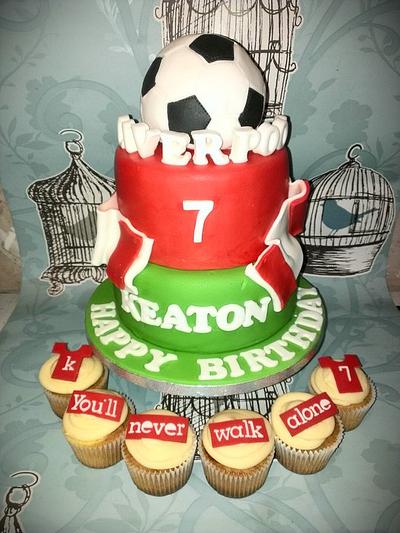 Liverpool  - Cake by Cakes galore at 24