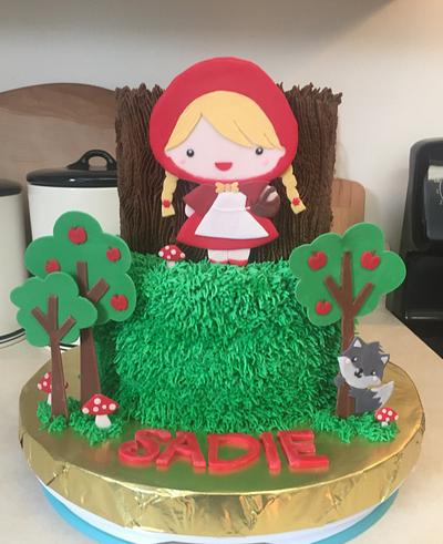 Little Red Riding Hood - Cake by Julie 