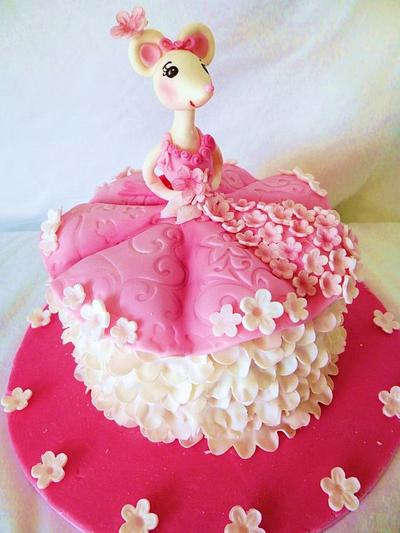 Angelina-ballerina cake - Cake by Gulnaz Mitchell