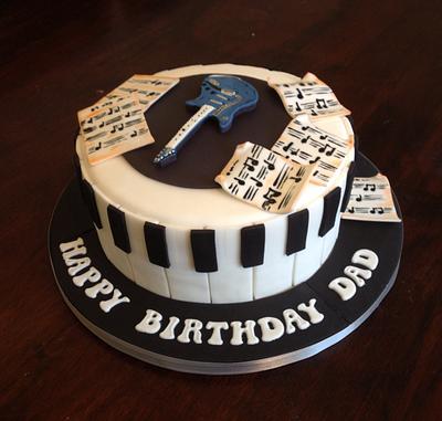 For the love of music - Cake by Jennifer Jeffrey
