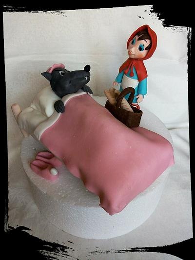 Litlle red riding hood - Cake by Petra