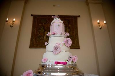 My first wedding cake!  - Cake by Carla