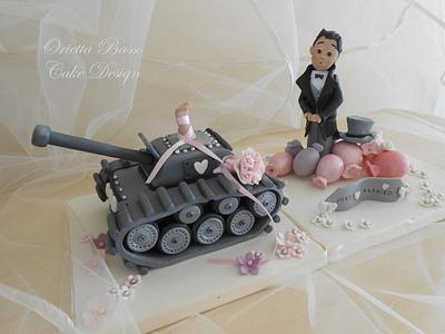 Una sposa tutta pazza - Cake by Orietta Basso