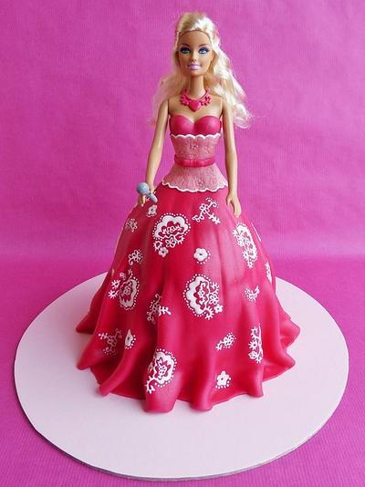 Pop star barbie - Cake by Margarida Abecassis