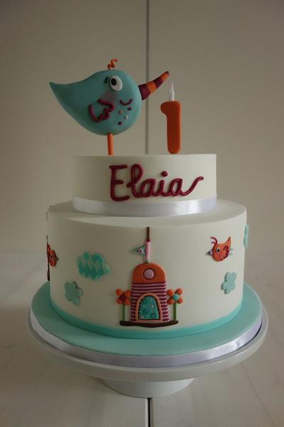 Elaia's first birthday - Cake by Susana Ugarte