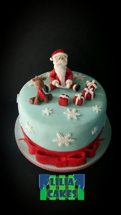 Santa Claus Cake - Cake by LiliaCakes