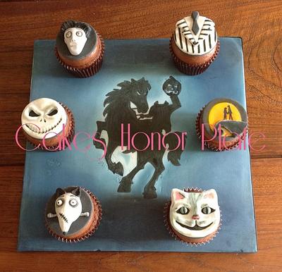 Paying homage to Tim Burton - Cake by Cakes Honor Plate