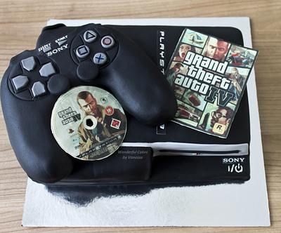 Playstation 3 - Cake by Vanessa