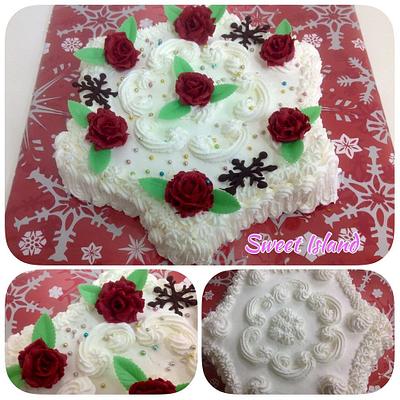 Winter Star  - Cake by Simona (Sweet Island)