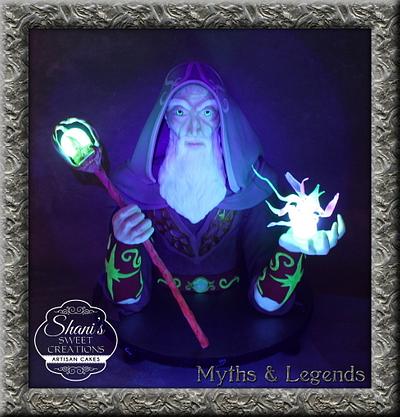 Merlin - Sneak Peek at Myths & Legends Collaboration - Cake by Shani's Sweet Creations