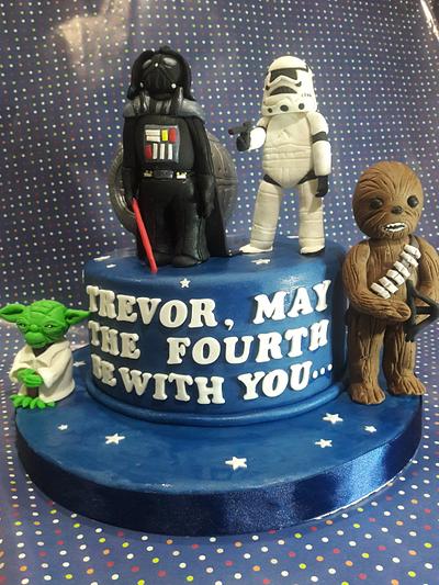 Star wars cake - Cake by Rachelsweet