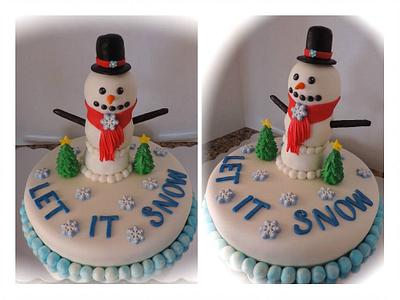 "Let it Snow" - Cake by Lisa