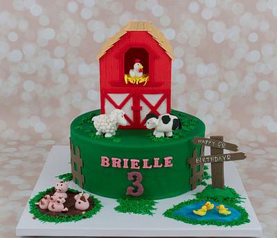 Farm Cake - Icing Smiles - Cake by Prima Cakes and Cookies - Jennifer