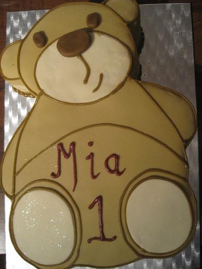 Teddy bear cake - Cake by Misssbond