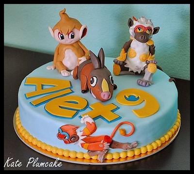 Pokemon cake - Cake by Kate Plumcake