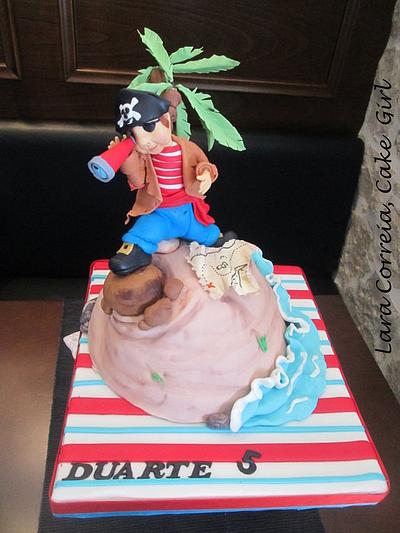 A Pirate Cake - Cake by Lara Correia