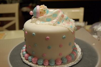 Baby Shower Cake - Cake by paula