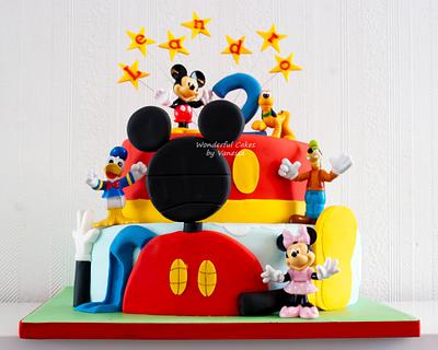 Mickey Mouse Clubhouse - Cake by Vanessa