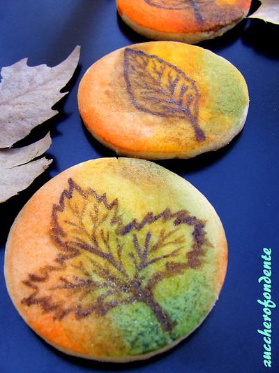 Autumn leaves cookies - Cake by zuccherofondente