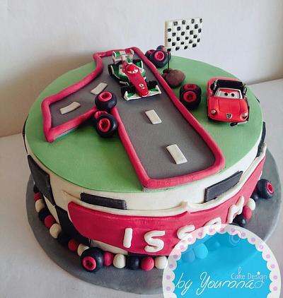 Racing cake - Cake by Cake design by youmna 