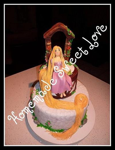 Rapunzel - Cake by  Brenda Lee Rivera 