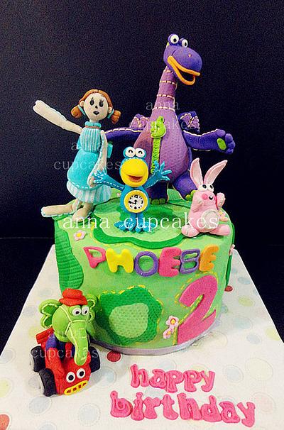 Dibo the gift dragon cake - Cake by annacupcakes
