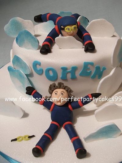 Skydiving - Cake by Perfect Party Cakes (Sharon Ward)