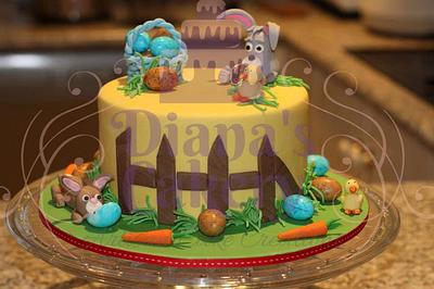 Easter Cake - Cake by Diana's Cakery
