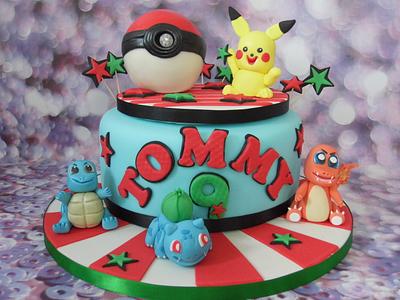 Pokemon cake. - Cake by Karen's Cakes And Bakes.