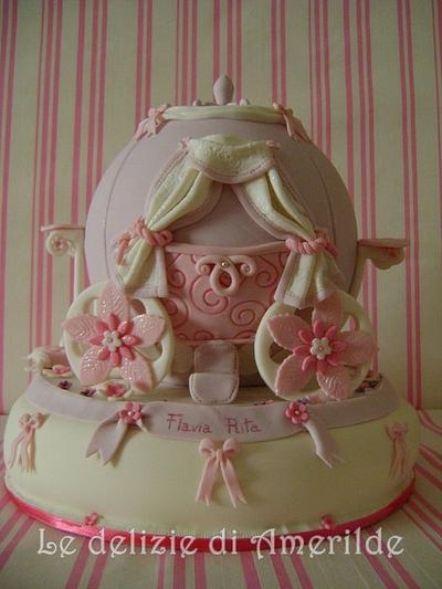 Cinderella's carriage - Cake by Luciana Amerilde Di Pierro