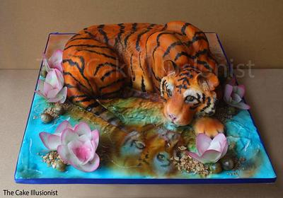and.... another tiger...  - Cake by Hannah